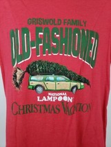 National Lampoon&#39;s Christmas Vacation Griswold Family T-shirt Size L Red - £17.64 GBP