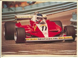 Carlos Reutemann #11 Ferrari Long Beach Grand Prix Post Card-1978-7 X 5-VG - £14.15 GBP