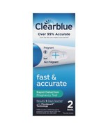 Clearblue Rapid Detection Pregnancy Test, Home Pregnancy Kit, 2 Count - $9.89