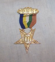 VINTAGE ORDER EASTERN START OES MASONIC MEDAL BADGE - £13.23 GBP