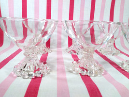 Anchor Hocking Berwick 6pc Boopie Glass Champagne or Tall Sherbet Stemware Set - $37.62