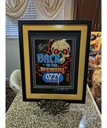 Ozzy Osbourne  2025 print in a Hand Made Wall Frame 11X14 - $127.71