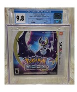 Pokémon Moon Nintendo 3DS 2DS Sealed New CGC Uncirculated 9.8 A++ Graded - $4,584.11 MXN