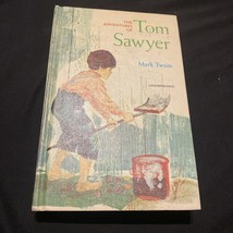 1965 &quot;The Adventures Of Tom Sawyer&quot; by Mark Twain Hardcover Book - £5.63 GBP