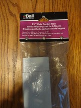 2 1/2 Wide Pocket Rod Bali adjusts from 48-84 in - £50.33 GBP