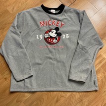 VTG 90s Walt Disney Store Mickey Mouse All Around Nice Guy Fleece Sweats... - £15.64 GBP
