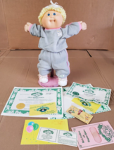 1984 Coleco Cabbage Patch Kids Blonde Girl Doll Workout head mold 3 - £72.66 GBP