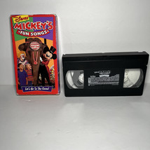 Sing Along Songs - Mickeys Fun Songs: Lets Go to the Circus VHS 1994 Cla... - $12.86