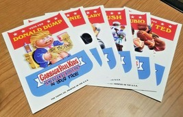 Topps Gpk Garbage Pail Kids Donald Trump Apple Pie In Your Face Oversized Set - £278.77 GBP