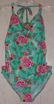 NWT WOMENS Oh Baby by MOTHERHOOD MATERNITY FLORAL TANKINI SWIMSUIT   SIZE S - £20.14 GBP