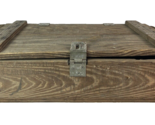 Vintage Military Wood / Wooden Ammo Crate 81mm Morter Empty Box - L@@K - £39.69 GBP