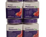 Natrol Melatonin 5mg Gummies Strawberry 360 (4 x 90) Count Sealed EXP: 4/24 - £23.52 GBP