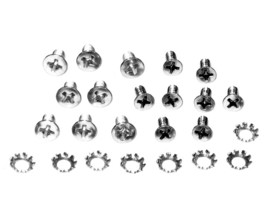 1956-1962 Corvette Screw Set Window Frame Track Side And Upper 24 Pieces - £13.20 GBP