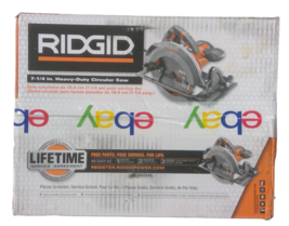 USED - RIDGID R32051 7-1/4&quot; Heavy-Duty Circular Saw (Corded) - £33.51 GBP