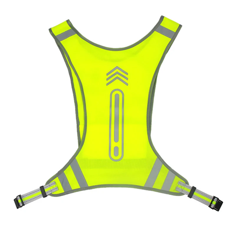 Wholesale LED Wireless Vest Reflective USB Charging Glowing Vest  Outdoor Cyclin - £88.48 GBP