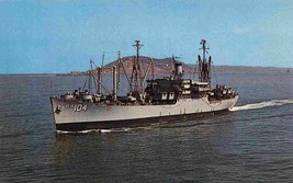USS Seminole AKA 104 Amphibious Attack Cargo Ship US Navy postcard - £4.65 GBP