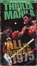 Thrilla In Manila Ali Frazier Iii 1975 Vintage Vhs Cassette - £11.86 GBP