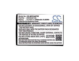 Cameron sino 1800mAh Li-ion battery for Motorola CLP1010 , CLP1040 , XPR7550 ,fi - $24.55