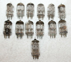 13- Vintage Used Type 6AL5 Audio Vacuum Tubes ~ RCA GE Sylvania ~ Test Very Good - $11.99