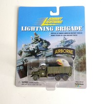 Johnny Lightning Lightning Brigade Army WWII GMC 6x6 Truck w/Patch Stick... - $14.24