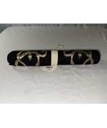 Threshold Halloween Table Runner Snakes 14” X 72” Black Gold Gothic Cott... - £15.35 GBP