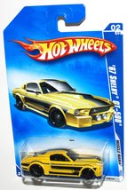 Hot Wheels 2009 Muscle Mania 1967 Ford Shelby Mustang GT500 GT-500 Yellow - £13.56 GBP