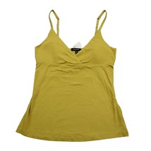 KYS Shirt Womens M Yellow Adjustable Strap Spaghetti VNeck Pullover Tank Top - $22.65