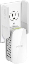 D-Link Wifi Range Extender, Ac1200 Plug In Wall Signal Booster, Dual, Us), White - £31.84 GBP