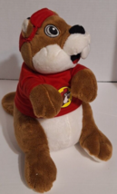 Jaag Buc-ees Beaver Mascot 10” Plush With TShirt Bucky Bucees Stuffed An... - £7.58 GBP