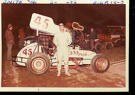 Jim Smith #45-SPRINT CAR-AUTO Racing PHOTO-1972 - £11.39 GBP