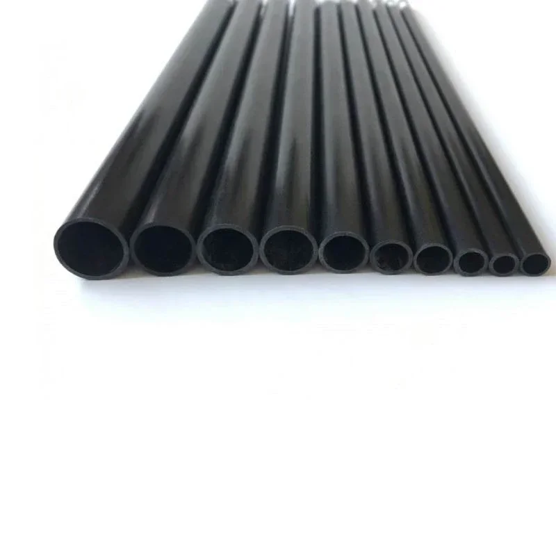 4pcs 2-10mm/0.5 meter Carbon Fiber Hollow Tube High Quality - £7.93 GBP+