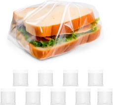 Fold Top Plastic Sandwich Bags 6.75 x 6.75 Inches, Pack of 2000 - £26.42 GBP