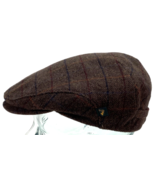 Mucros Weavers Wool Trinity Flat Cap Medium Ireland Newsboy Cabbie Caddy... - $58.81 CAD
