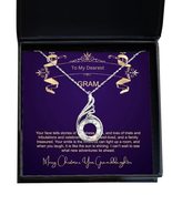 Gram Grandma Xmas Gifts- Grandmother Gifts Personalized-Jewelry for Grandma from - $49.45