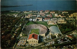 Air View of University of Wisconsin Madison WI Postcard PC271 - $6.99