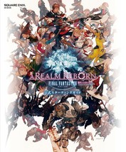 Final Fantasy XIV A Realm Reborn Official Starting Guide Book Japan Game Anime - £18.70 GBP