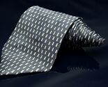 Vintage St Michael Marks &amp; Spencer Silk Tie Grey - $9.65
