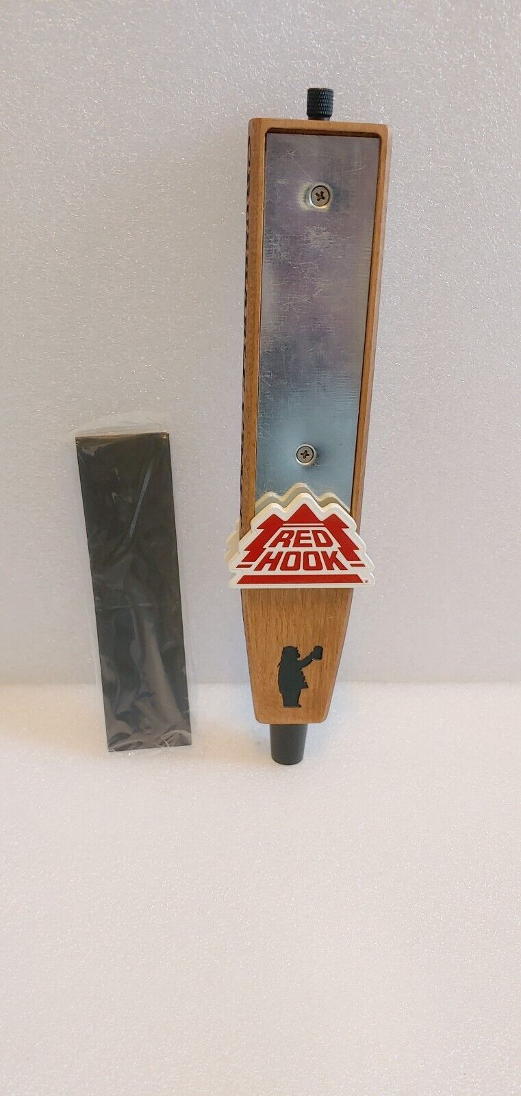 Red Hook Crushable Craft Wooden Chalkboard Magnet NIB 11.5&quot; Beer Tap Handle - $20.00