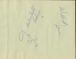 Wendell Ladner + 7 Signed Vintage Album Page Southern Miss Memphis Pros - £315.80 GBP