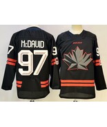 Men's Connor McDavid Black Jersey Hockey Canada 2026 Uniform - $59.25