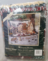 Department 56 Dickens Village Triple Woven Throw Blanket by Goodwin Weavers - $6.93