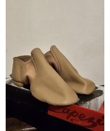 Capezio CG15 Stretch Jazz Dance Shoe Tan Leather Adult NEW Size 3 10 - $721.69 MXN