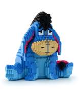 Eeyore (Winnie the Pooh) Brick Sculpture (JEKCA Lego Brick) DIY Kit - £74.37 GBP