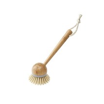 Addis Dish Brush Finish, Classic Retro Style, Natural and Grey, Bamboo, Grey/Woo - $6.00