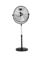 Industrial Pedestal Fan, 18 Inch Standing Fan with 45.3 to 57.9 Inches A... - €61,96 EUR