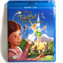 Tinker Bell &amp; The Great Fairy Rescue (Blu-ray/DVD, 2010) Brand New ! Walt Disney - £5.36 GBP