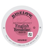 Bigelow English Breakfast Black Tea 24 to 144 Count Keurig K cups Pick A... - €21,14 EUR+