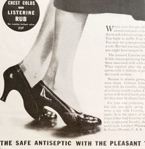 Listerine Safe Antiseptic Cold Killing 1932 Advertisement Hygiene DWNN27 - $12.99