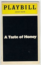 A Taste of Honey Playbill Century Theatre 1981 Valerie French Amanda Plu... - £10.92 GBP