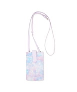 No Boundaries Women&#39;s Square Phone Crossbody, Tie Dye Purple One Size - £13.60 GBP